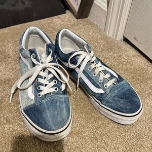 Vans denim size 7
